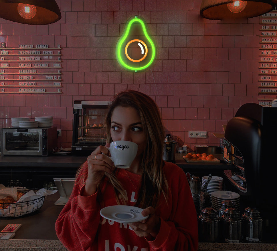 “Avocado” LED Neon Sign