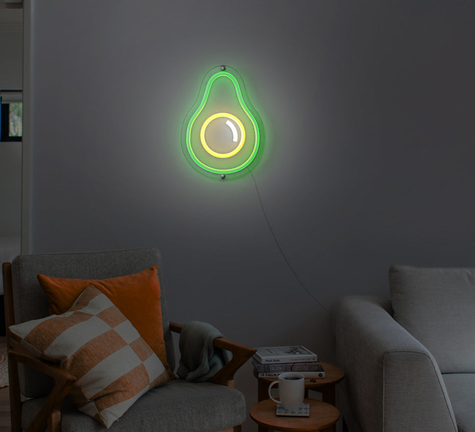 Avocado LED Neon Sign Ancient Neon