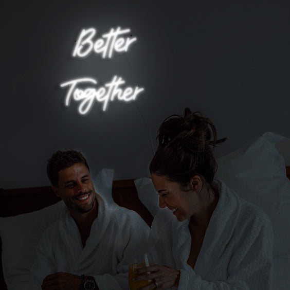 “Better Together” Large LED Neon Sign