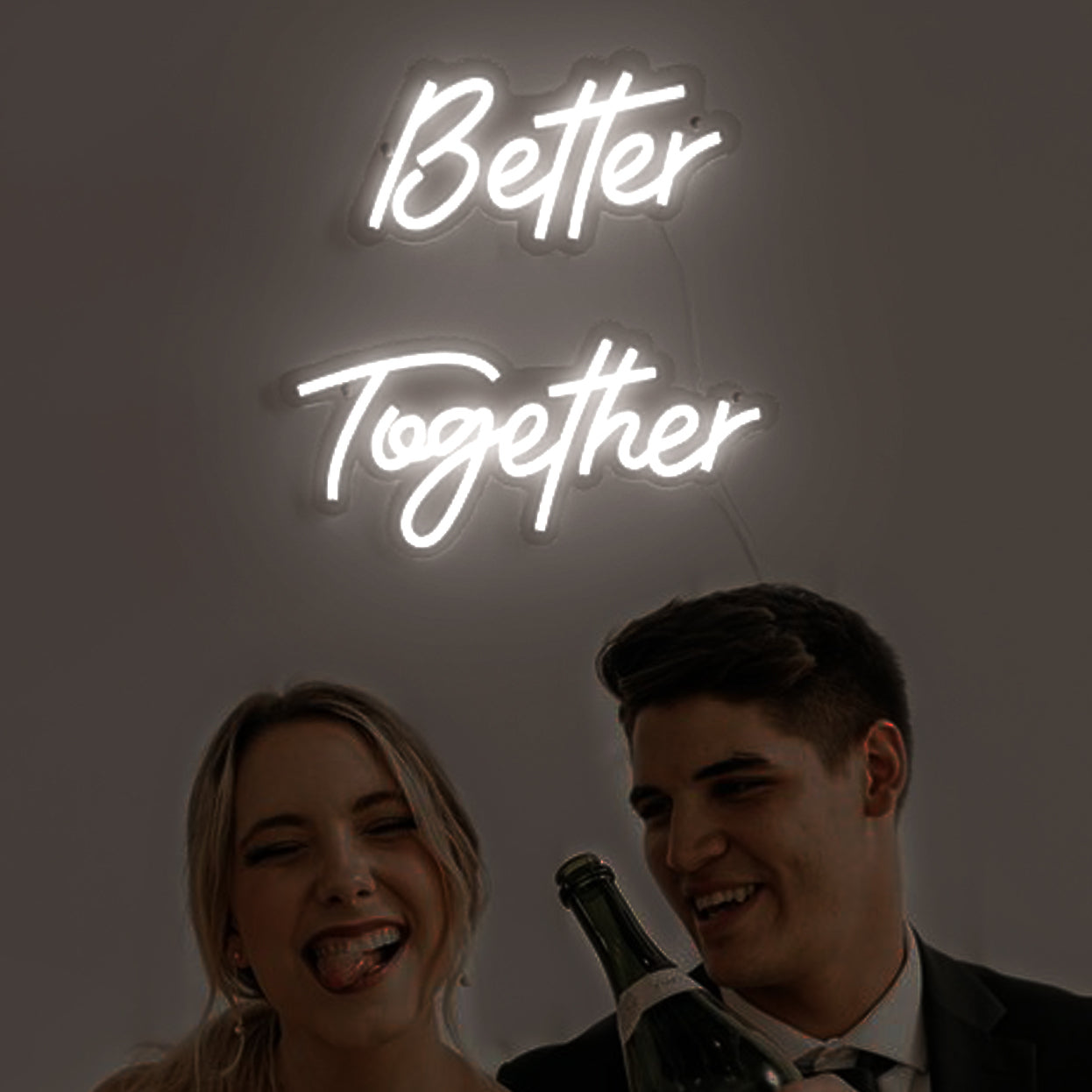 “Better Together” Large LED Neon Sign